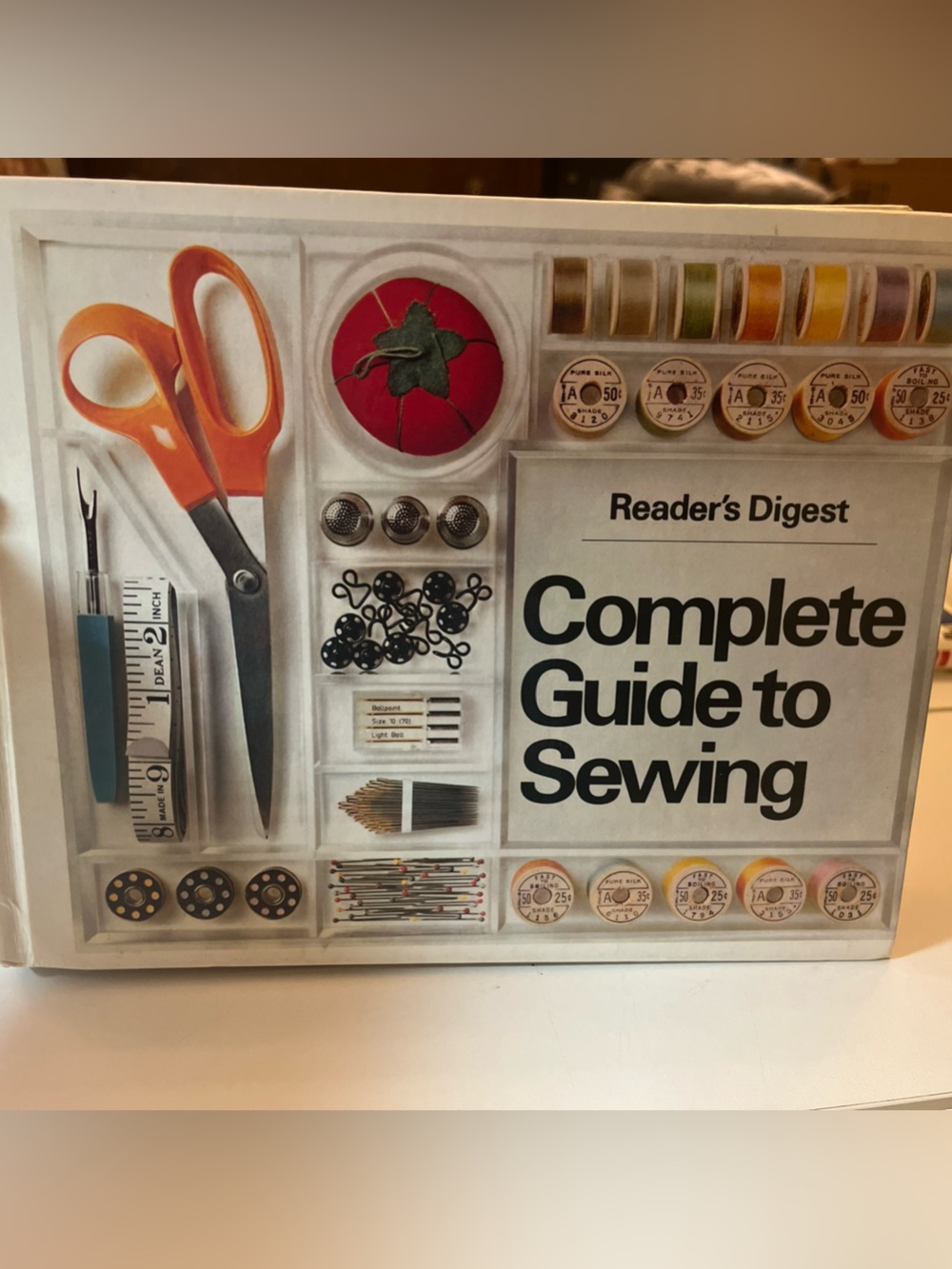 Reader's Digest Complete Guide to Sewing - hardback, 528 pages